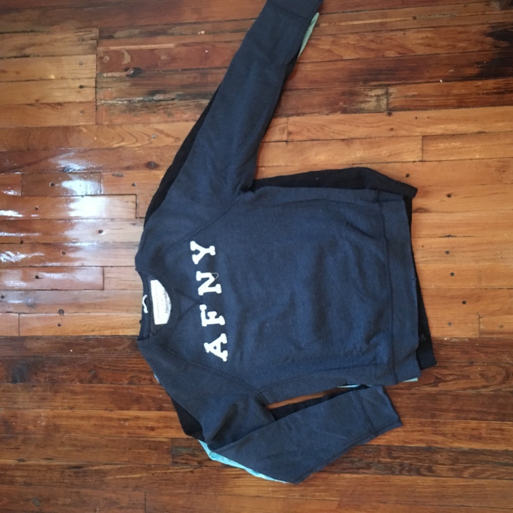 Abercrombie & Fitch Blue Sweater